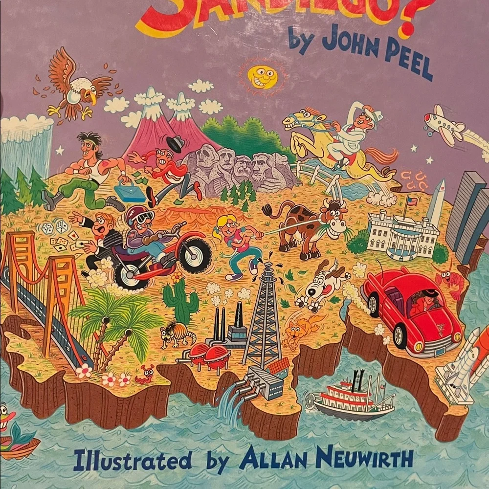 Where in America is Carmen Sandiego hardcover John Peel and Allen Neuwirth